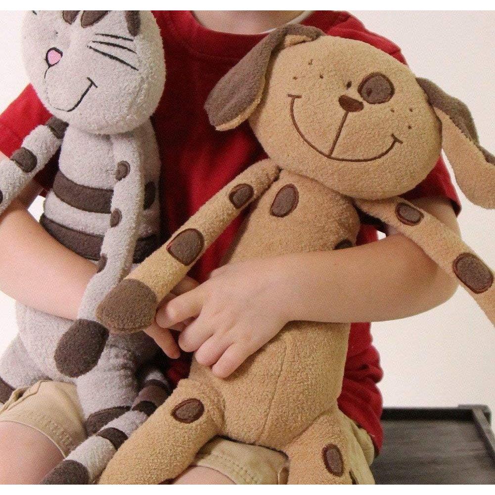 Gato de Peluche Calico a Rayas Taupe 38 cm Uptown Toys