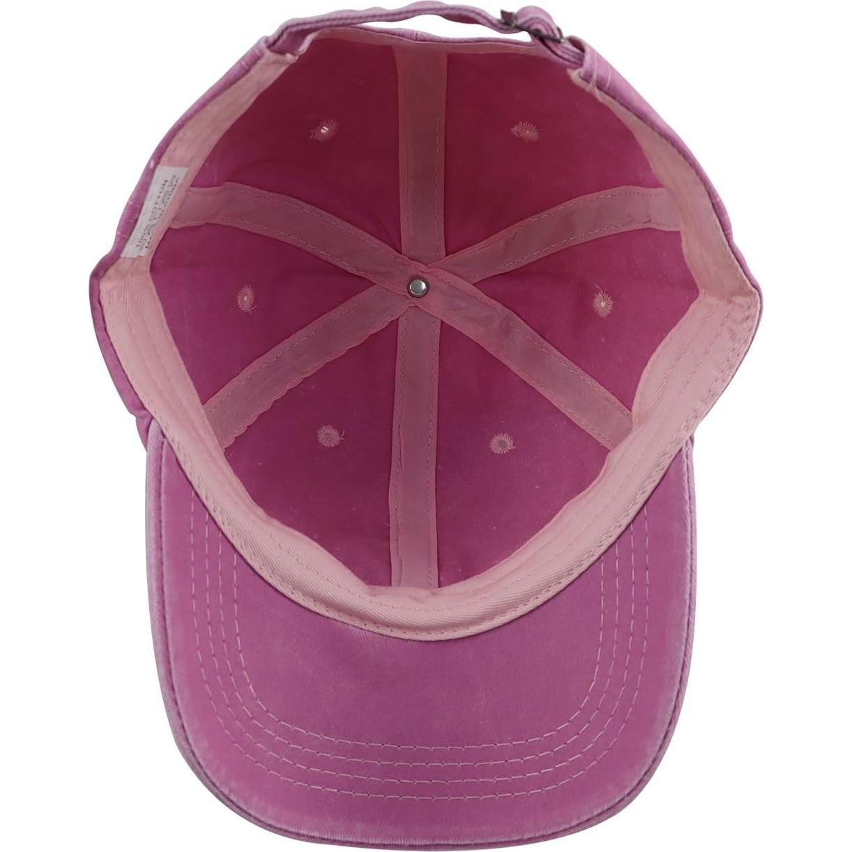 Gorra de béisbol para niñas con diseño de gatos - Talla única