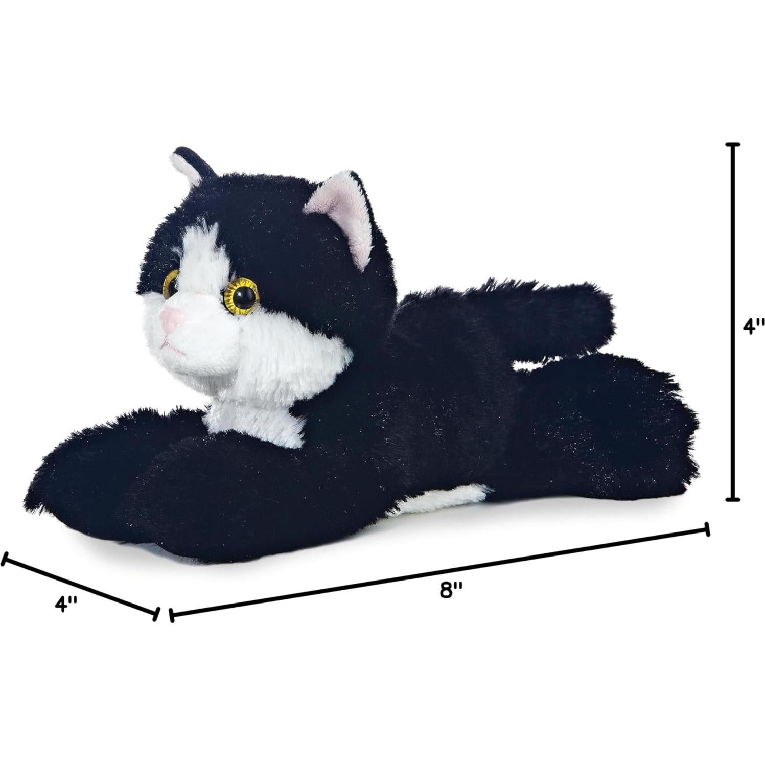 Peluche Mini Flopsie Aurora Maynard Gatito Negro 20 cm