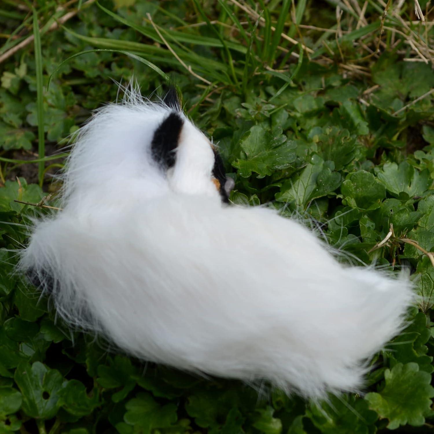 Paquete de 5 Gatitos Bebés Peludos Realistas Decorativos