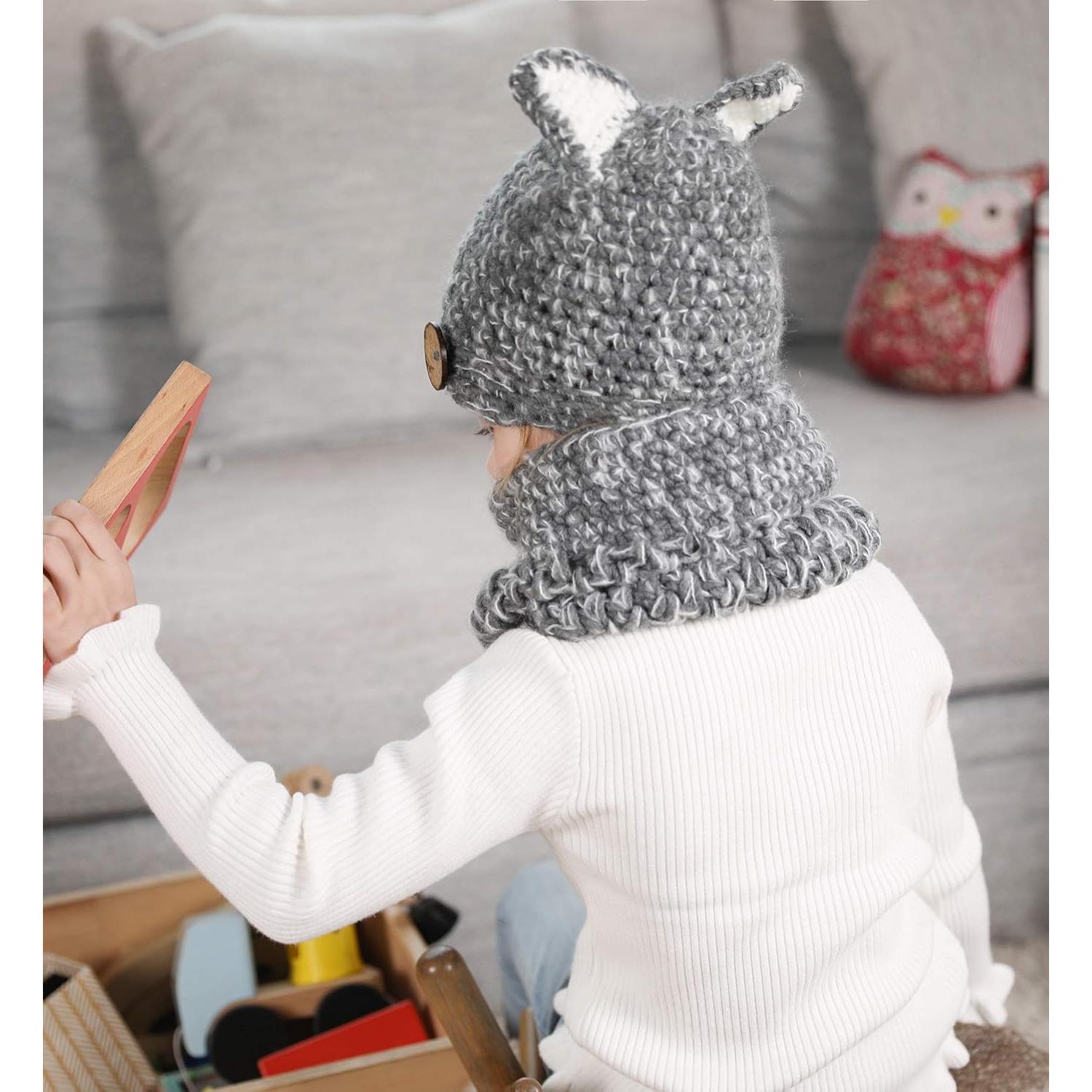 Gorro de Invierno para Niños Sumolux Gris A 3-8 Años