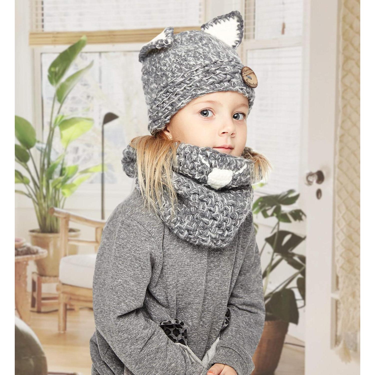 Gorro de Invierno para Niños Sumolux Gris A 3-8 Años