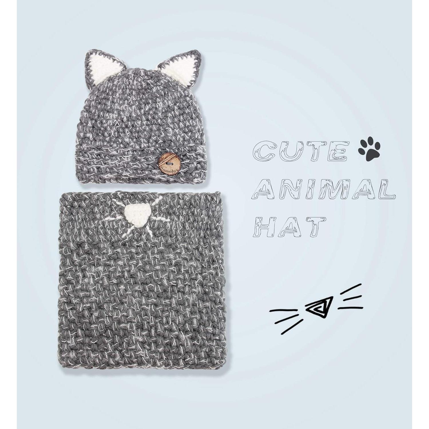 Gorro de Invierno para Niños Sumolux Gris A 3-8 Años