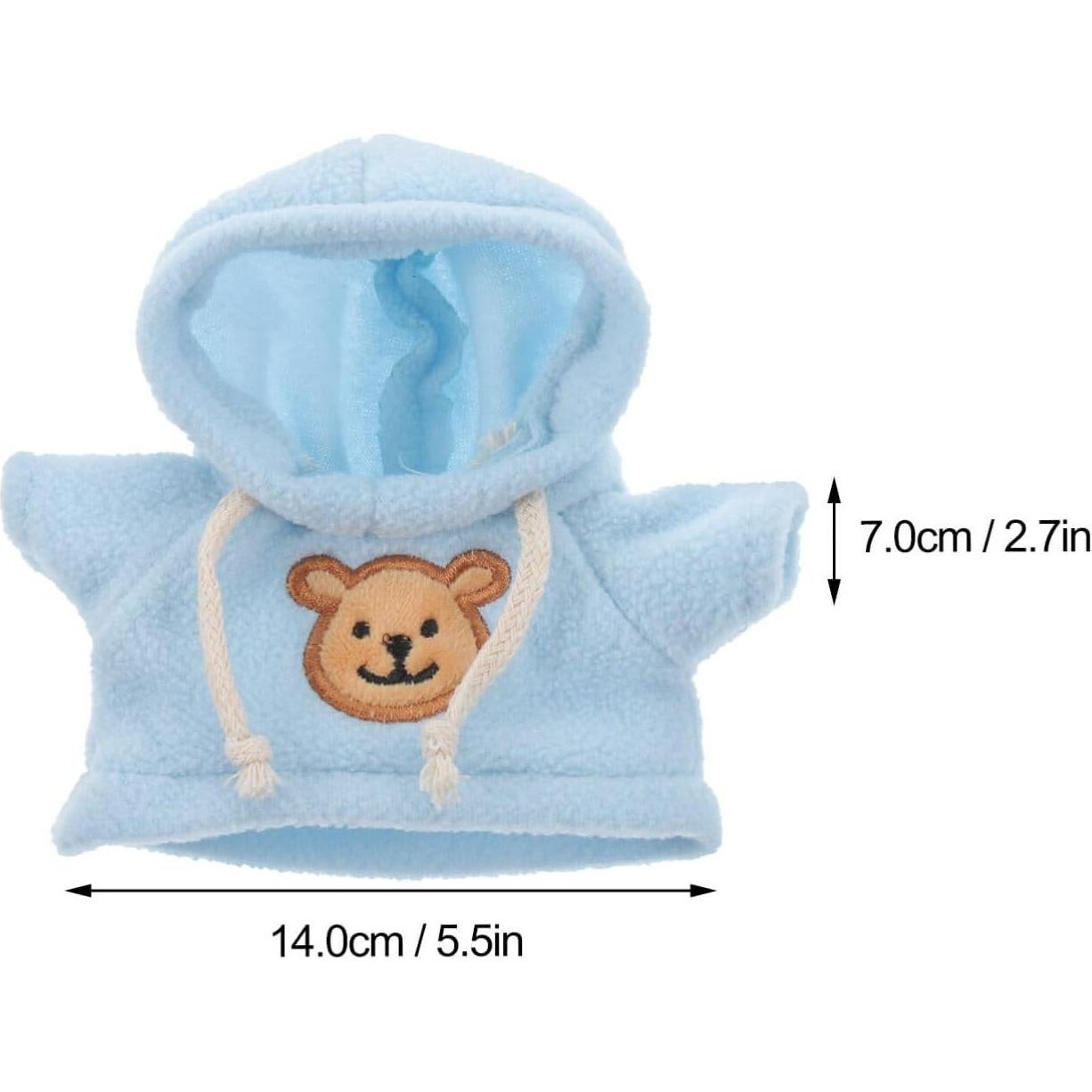 Ropa Sudadera para Muñecos de Peluche Toyvian 14x7 cm