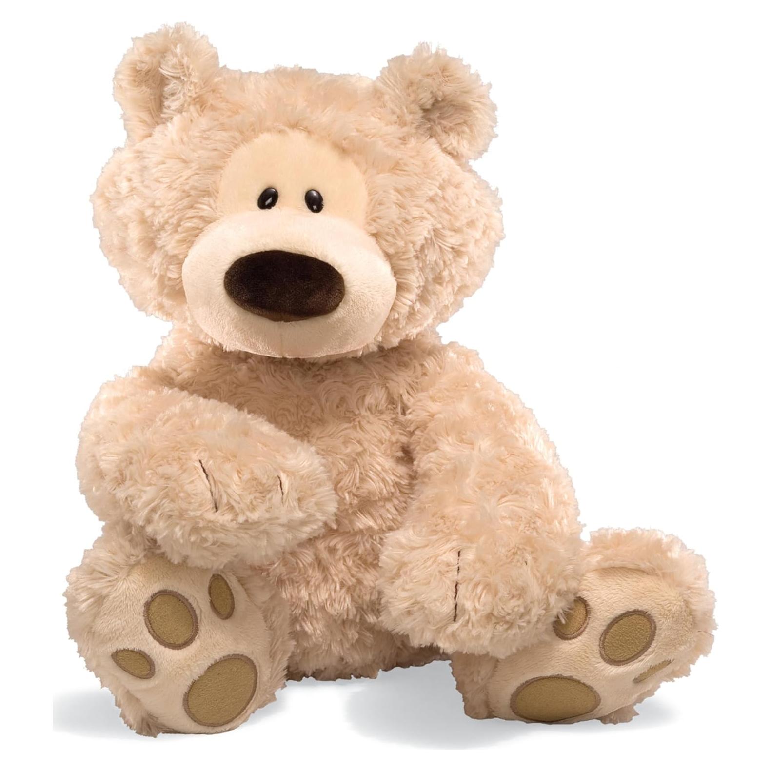 Oso de Peluche GUND Philbin Beige 45.72 cm Suave y Lavable