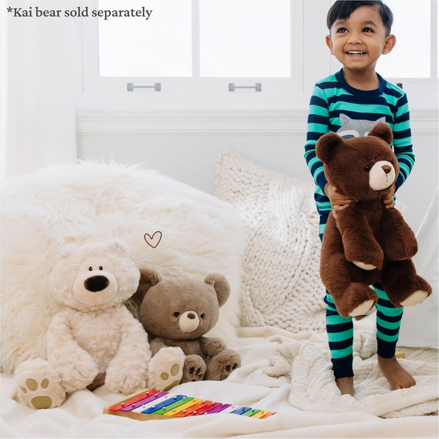 Oso de Peluche GUND Philbin Beige 45.72 cm Suave y Lavable