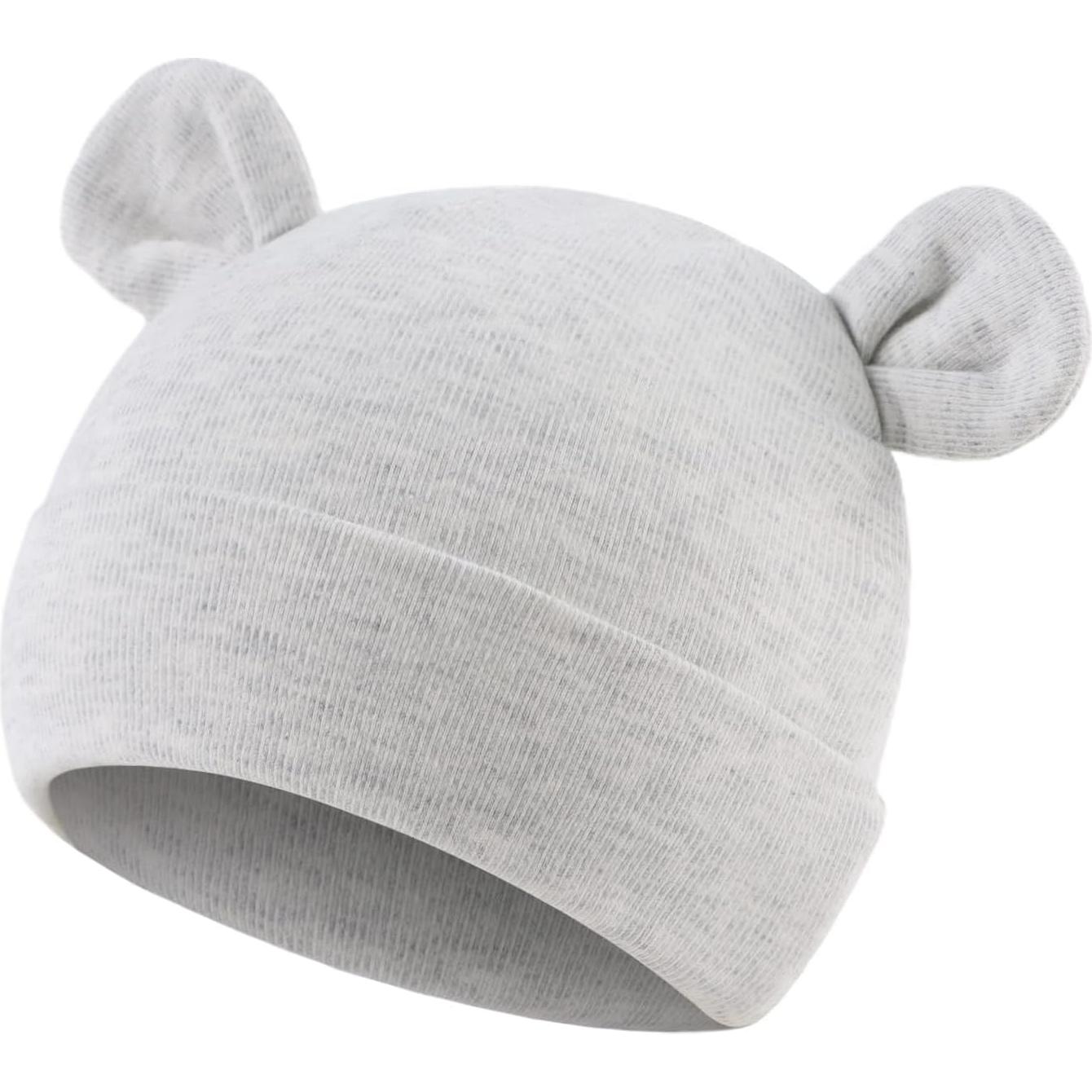 Gorro de Algodón para Bebés Recién Nacidos - Tierno Conejo