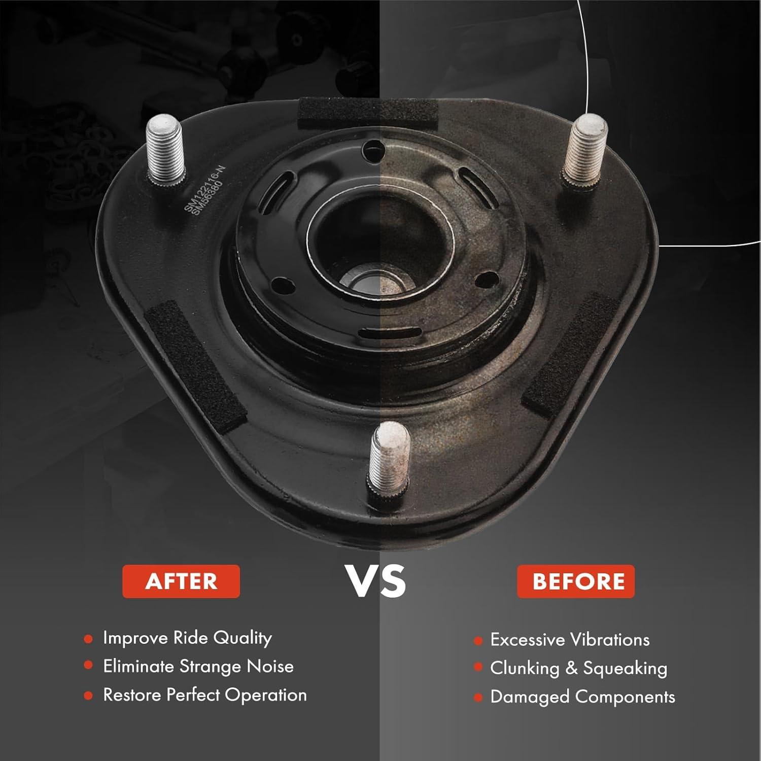 Montaje de Estribo de Suspensión A-Premium para Toyota Corolla 2009-2019 y Pontiac Vibe 2009-2010