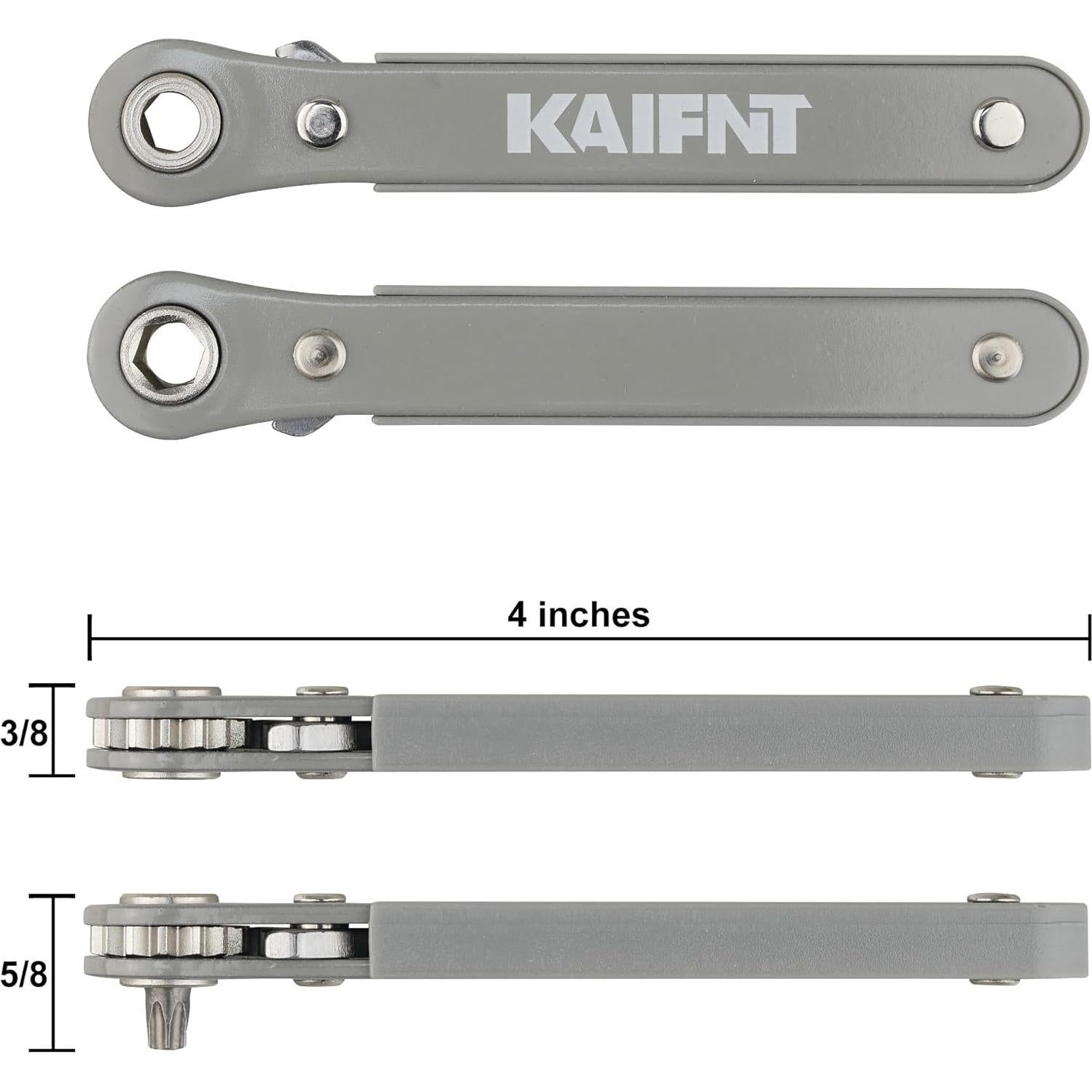 Juego de Llave de Carraca KAIFNT K451-011 11 Piezas