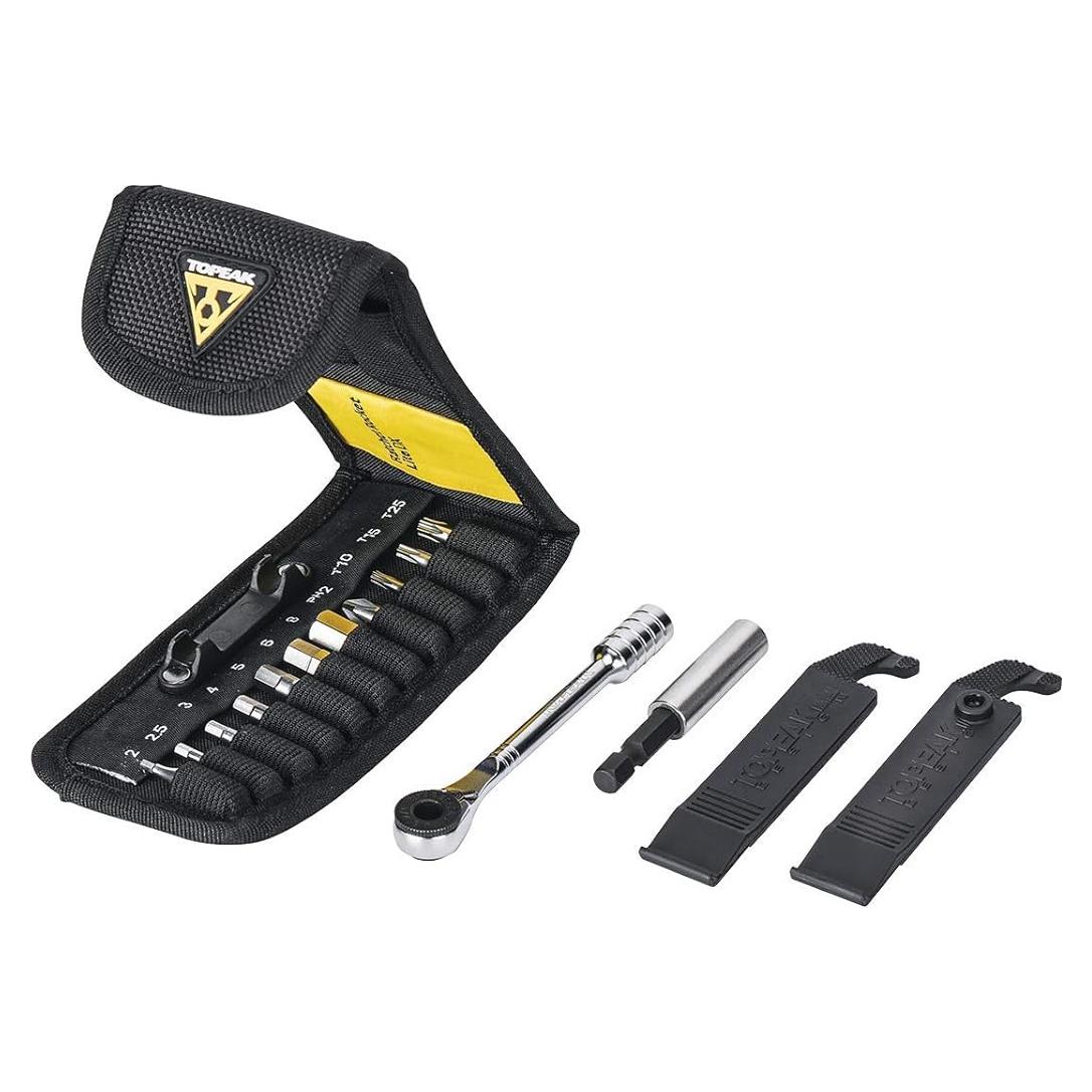 Topeak Herramienta Ratchet Rocket Lite DX 16 en 1, Negro