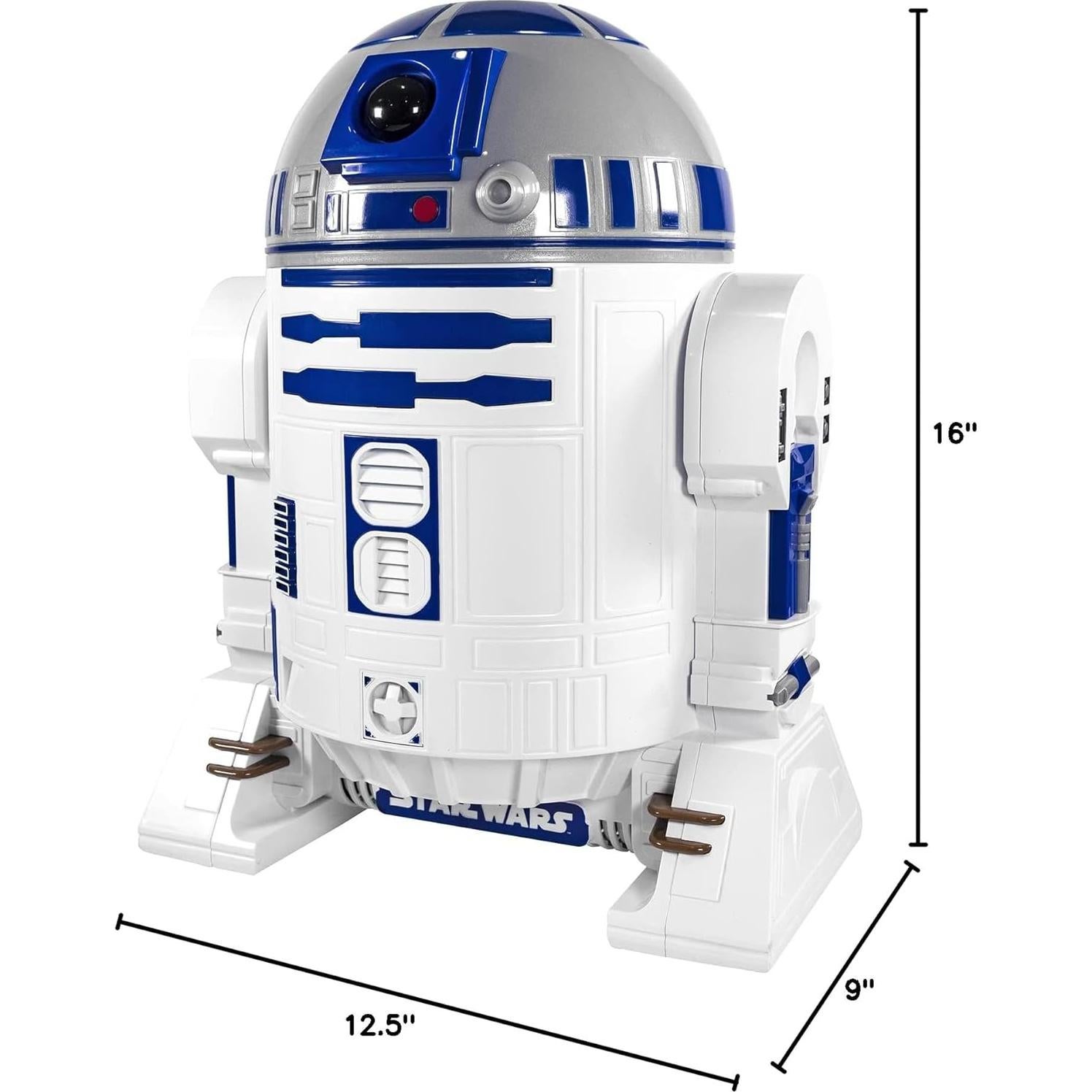 Hacedor de Palomitas R2D2 Uncanny Brands 2.43 kg Diseño Star Wars