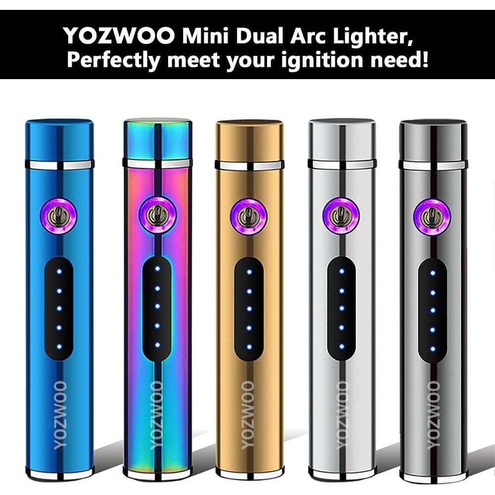 Encendedor Electrónico YOZWOO Mini Recargable USB - Negro