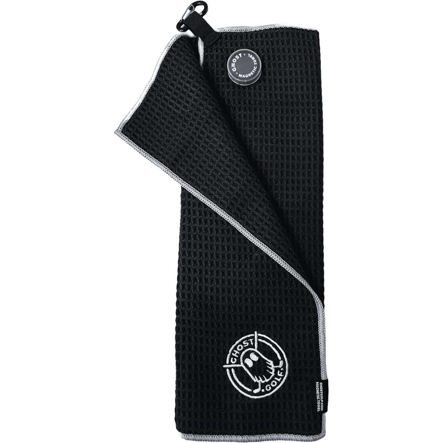 Toalla Magnética Ghost Golf GG-MAGTWL-BLK 45x45cm Microfibra
