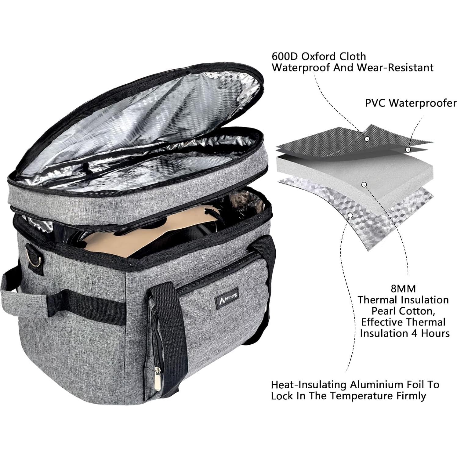 Transportador Aislado para Olla de Cocción Lenta MDG 5-8 Qt