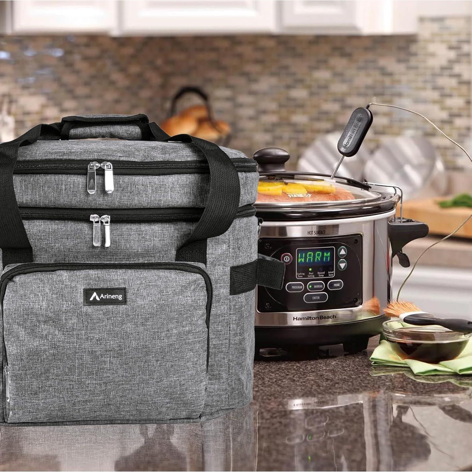 Transportador Aislado para Olla de Cocción Lenta MDG 5-8 Qt