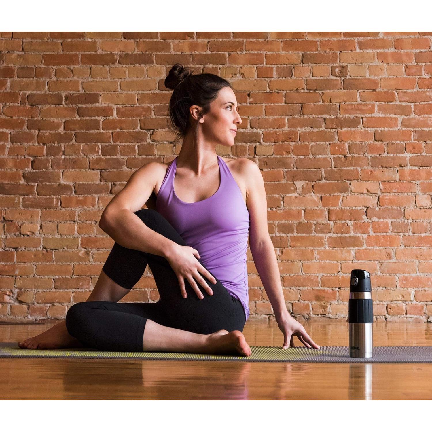 Botella de Hidratación Aislada Thermos 532 ml Acero Inoxidable Gris