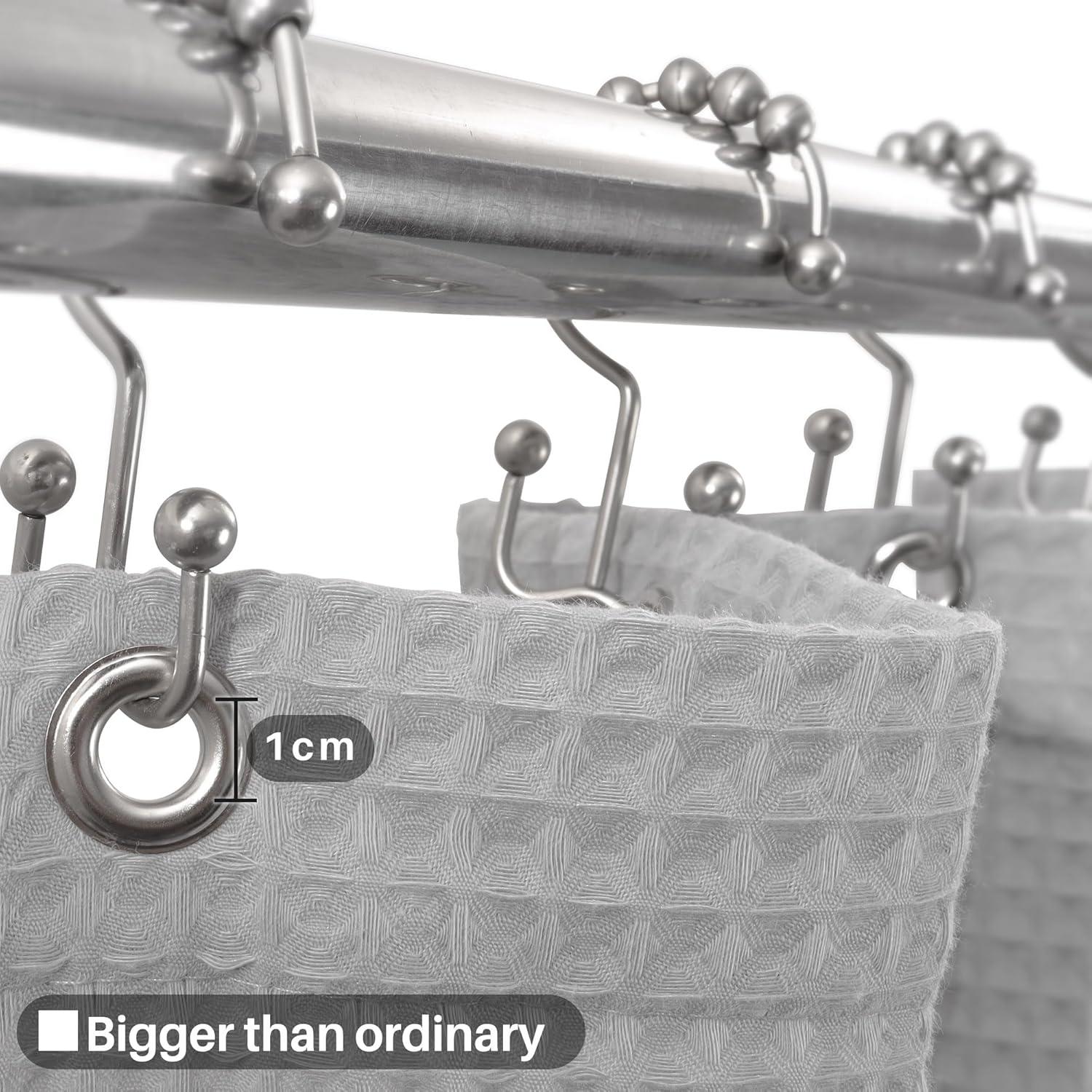 Cortina de Ducha Barossa Design 72x72 Gris Lago Wanaka