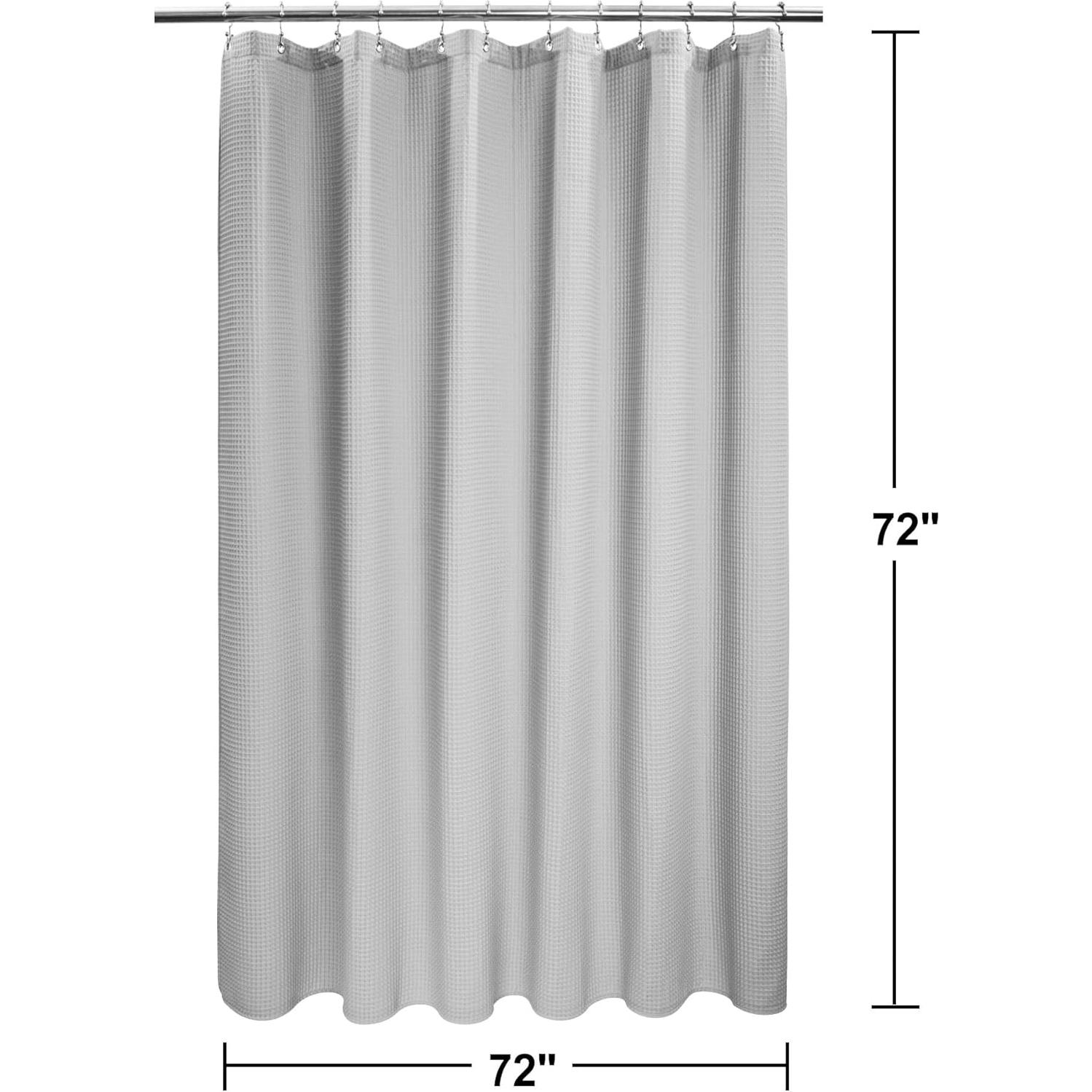 Cortina de Ducha Barossa Design 72x72 Gris Lago Wanaka