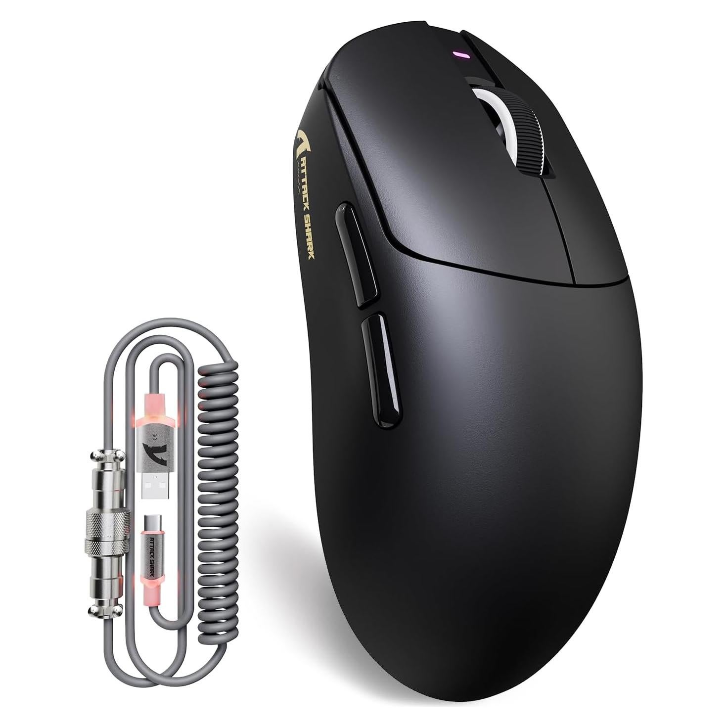 Ratón Gaming Inalámbrico ATTACK SHARK X8Plus 55g 40K DPI