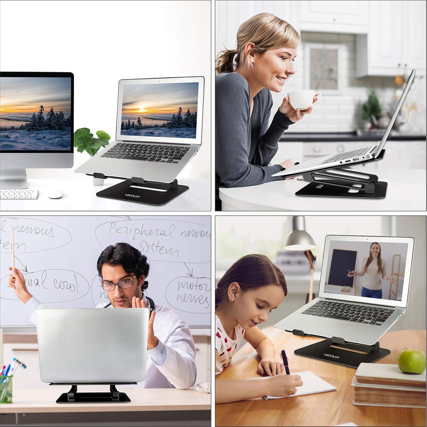 Soporte Ajustable para Laptop Urmust X1 Negro 10-17"