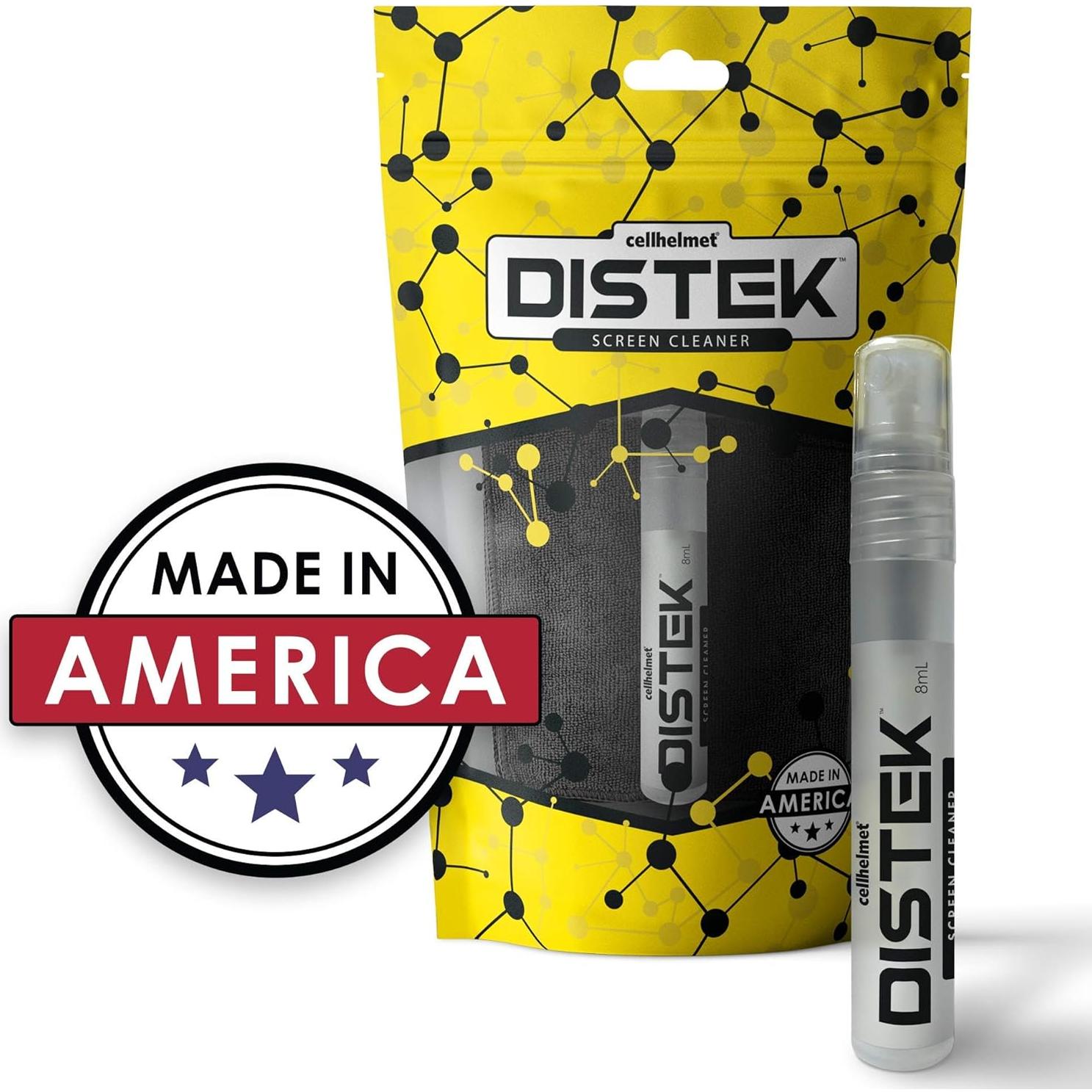 Kit de limpieza de pantallas Cellhelmet Distek 8mL universal