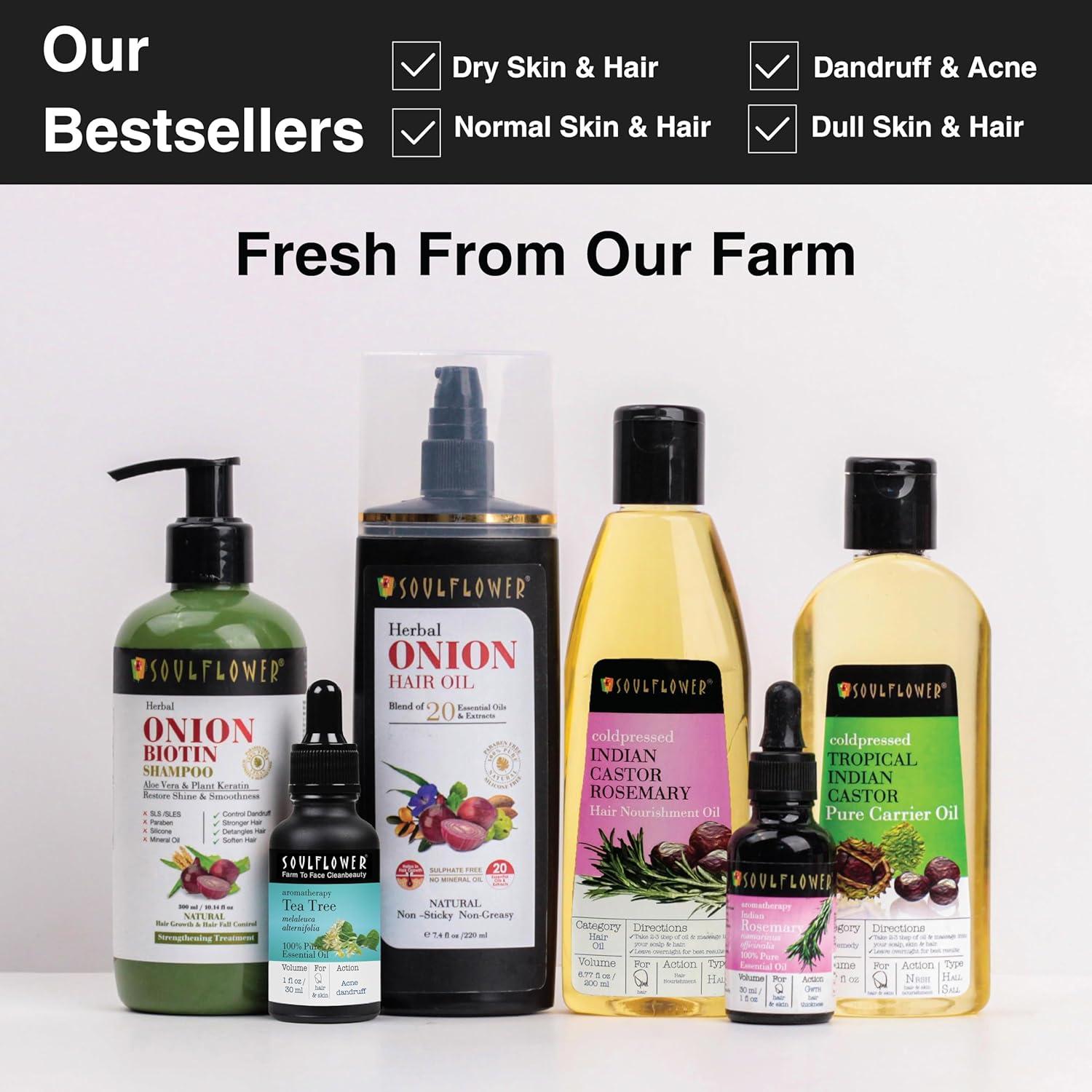 Aceite Esencial de Árbol de Té Soulflower 30ml Orgánico Puro