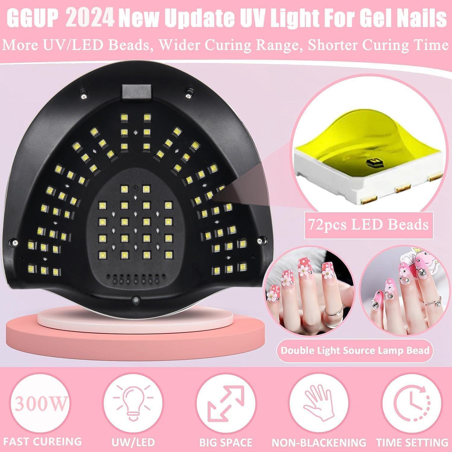Lámpara UV LED 300W BEENLE para Uñas de Gel con Sensor