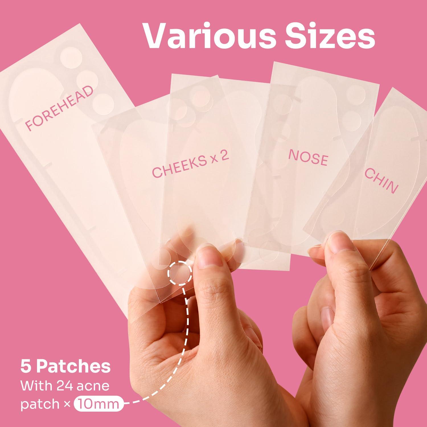 Parche de Acné Hidrocoloide Conkote Grande - 5 Unidades