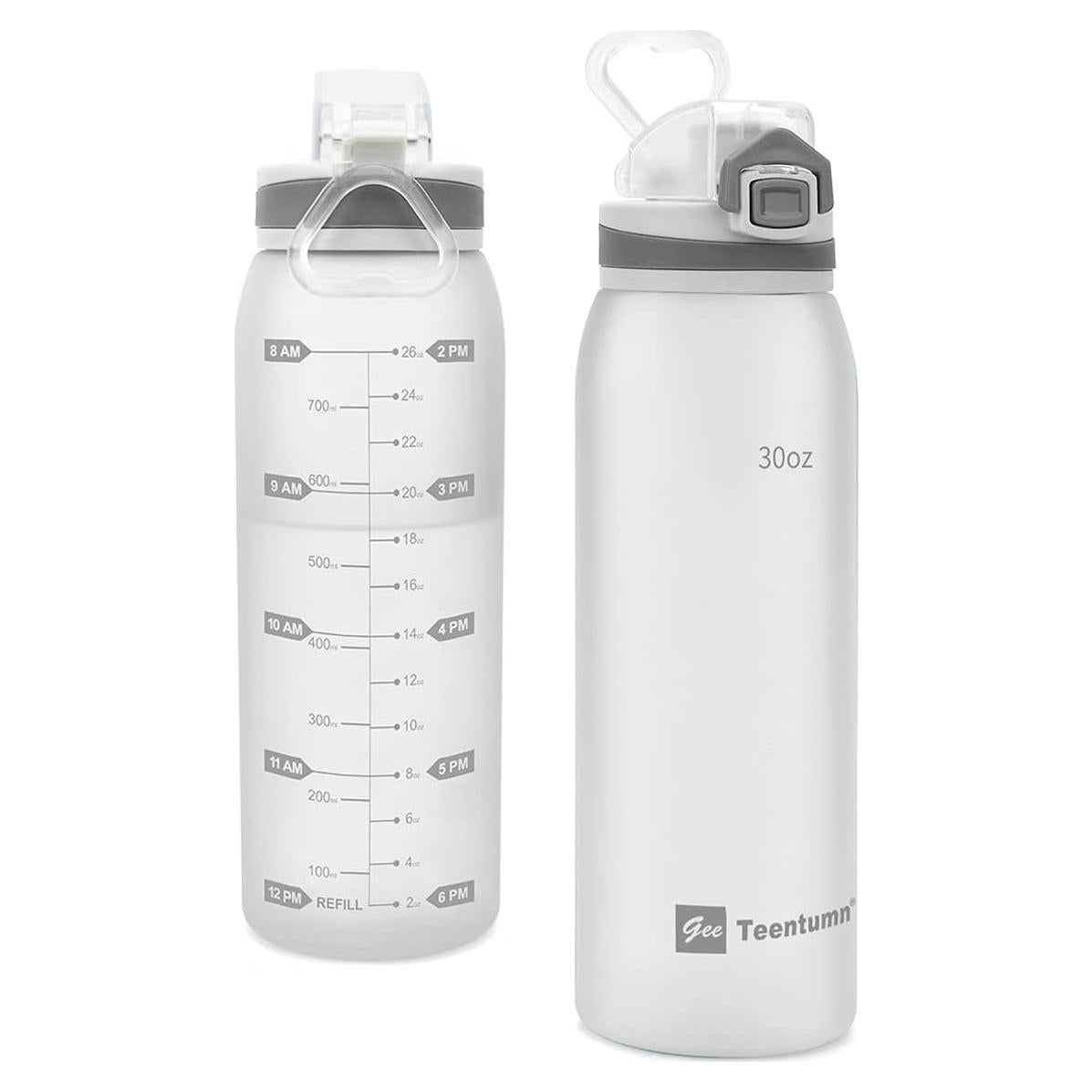 Botella de Agua Teentumn 30oz Tritan Libre BPA a Prueba de Fugas
