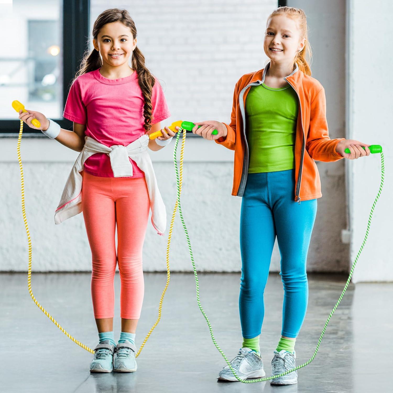 Cuerda de Salto ZATAYE para Niños 2.4M Ajustable Multicolor