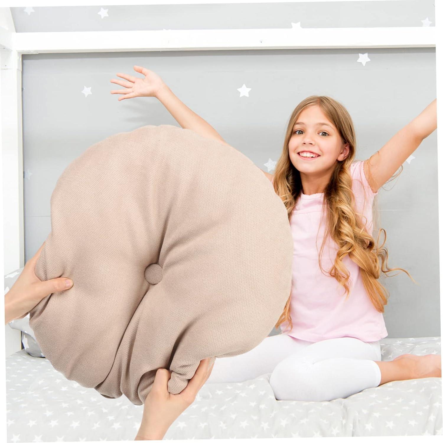 Cojín de Meditación Portátil Ibasenice 41x40cm Beige