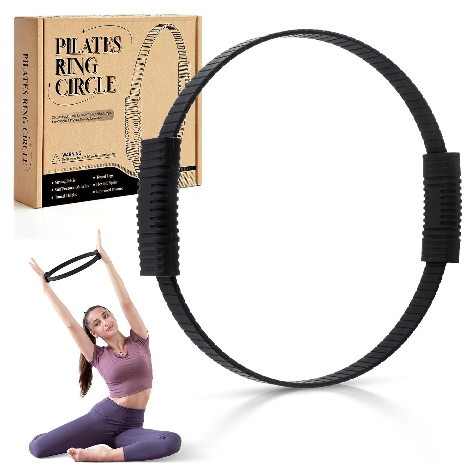 Anillo de Pilates Krightlink 35.56 cm para Tonificar Muslos y Brazos