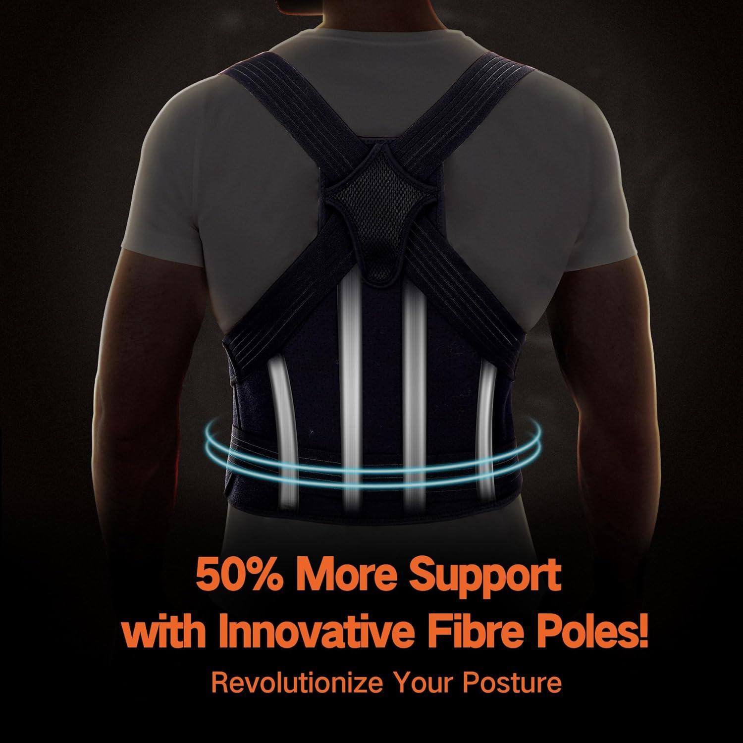 Corrector de Postura PANUSU Mediano Ajustable para Espalda