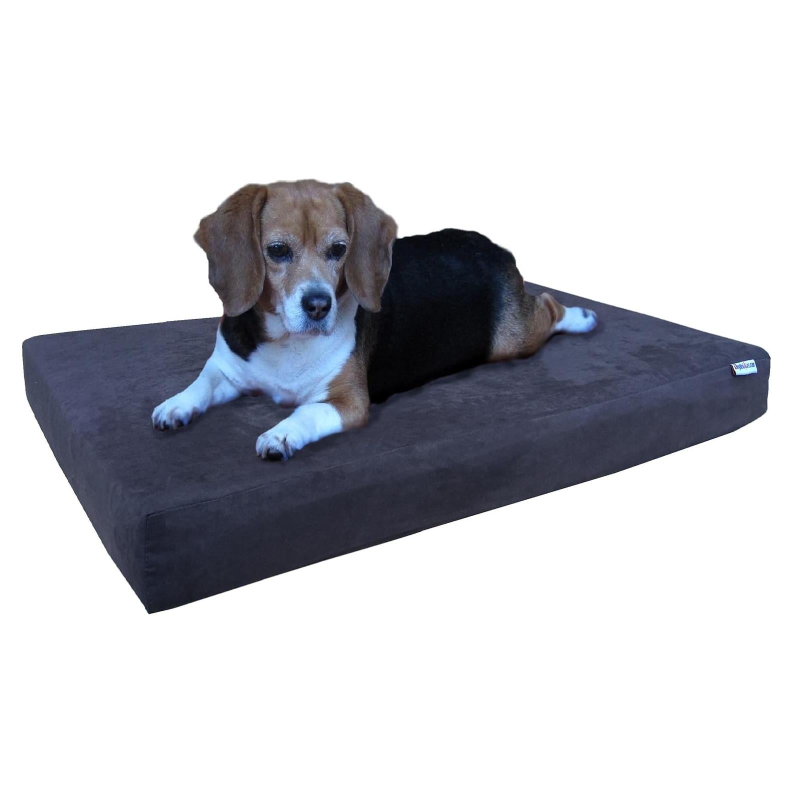 Cama ortopédica para perros Dogbed4less 35x20x4" viscoelástica