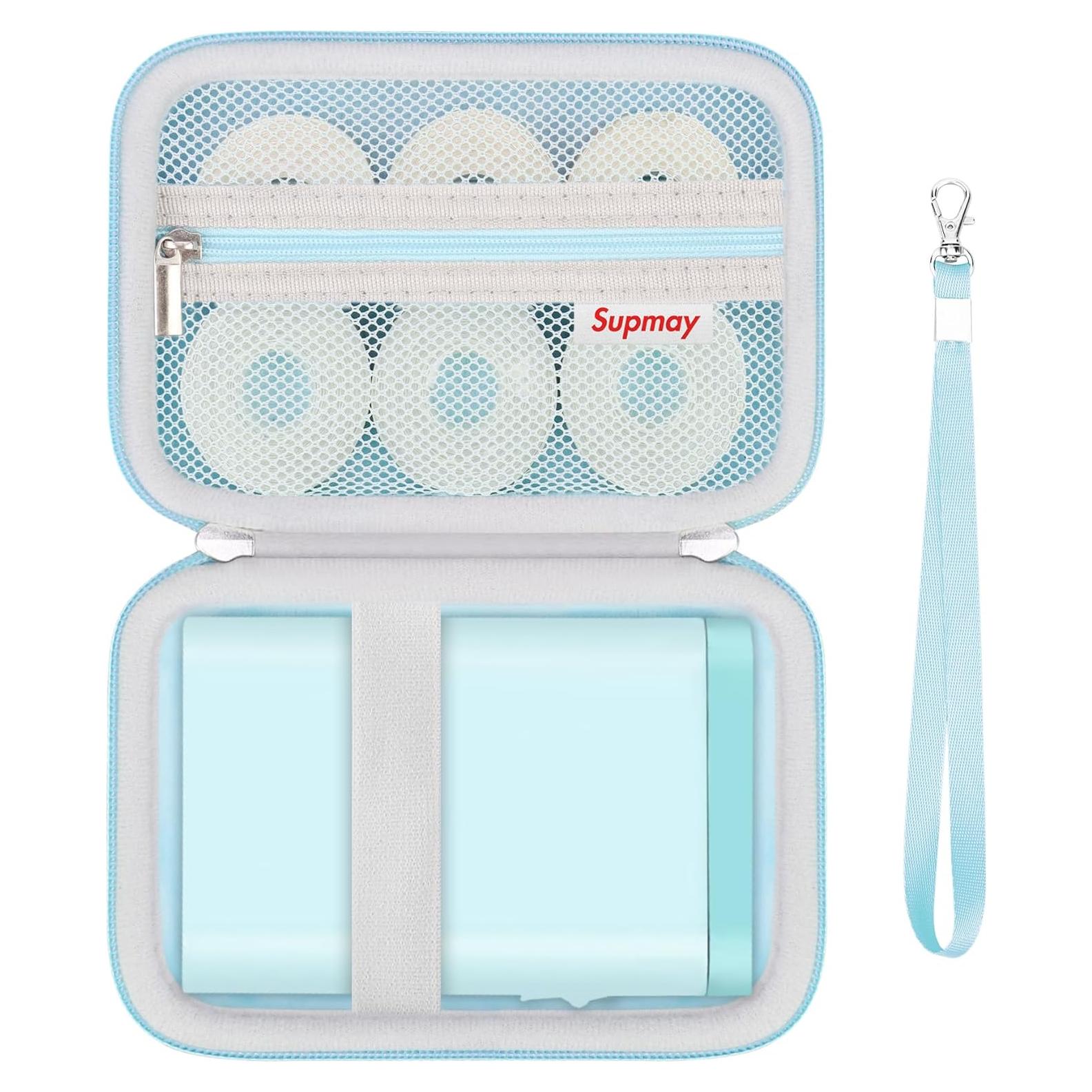 Funda Dura Supmay para Máquina de Etiquetas Nelko P21 Azul