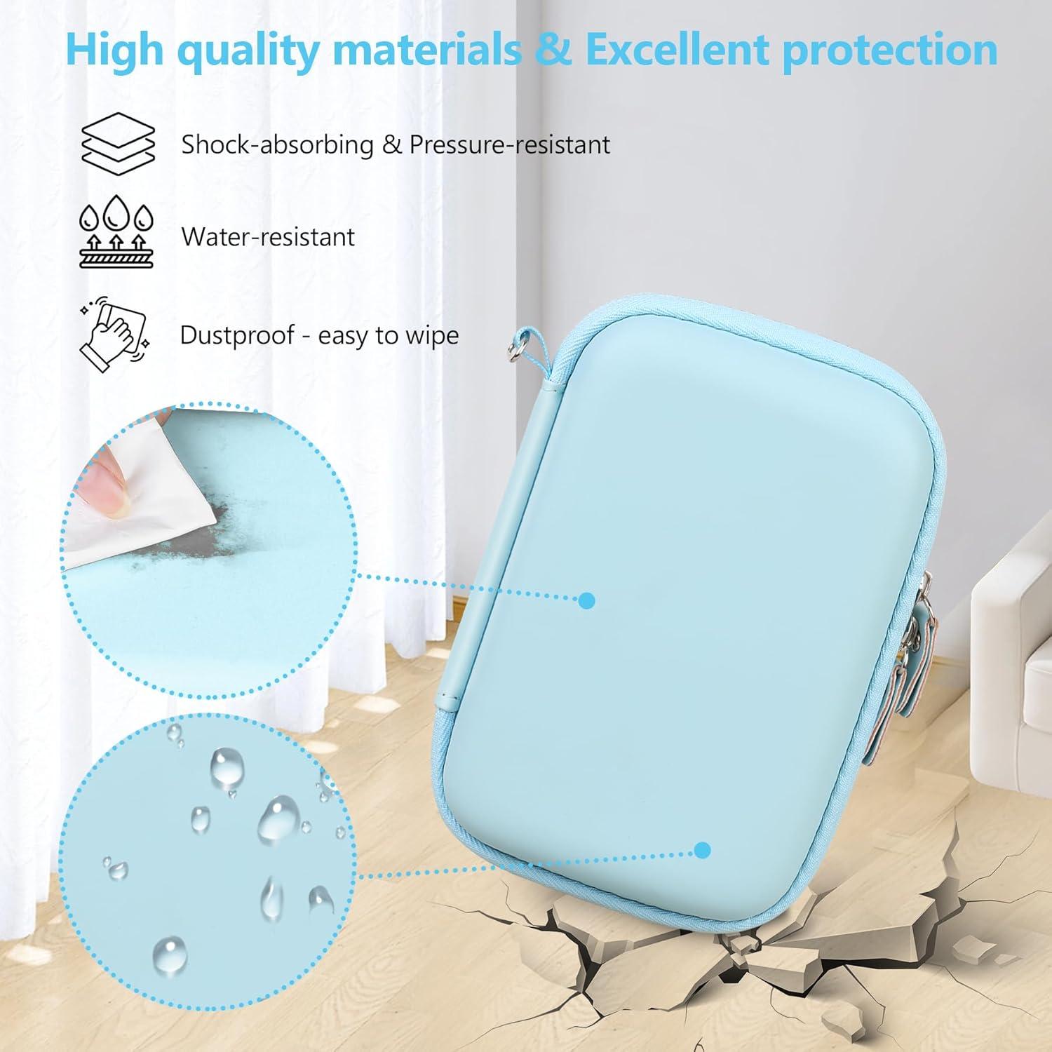 Funda Dura Supmay para Máquina de Etiquetas Nelko P21 Azul