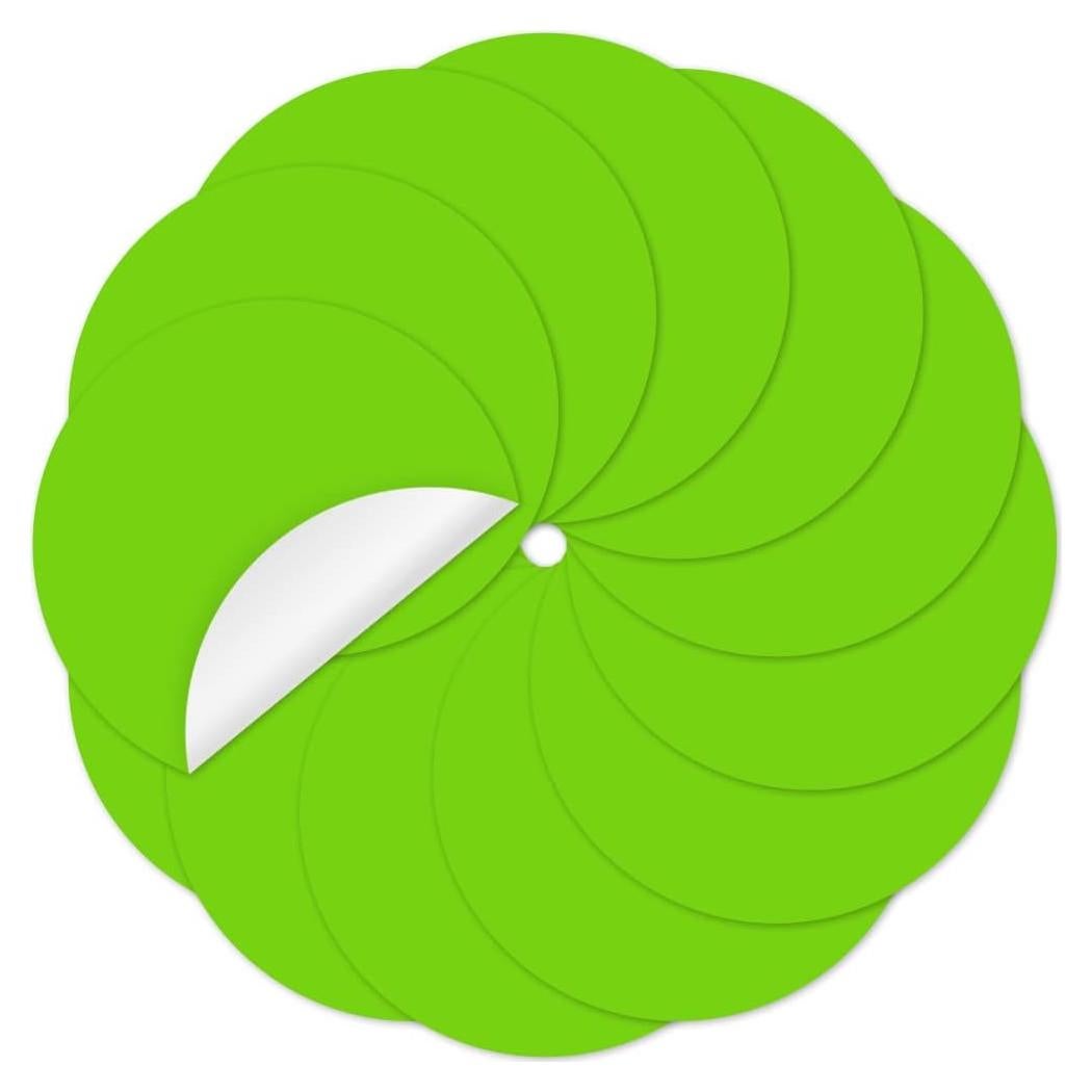 Puntos de Borrado en Seco Kalkehay Verde 12 Piezas 30cm