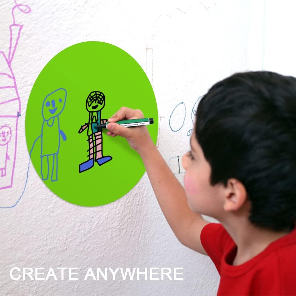 Puntos de Borrado en Seco Kalkehay Verde 12 Piezas 30cm