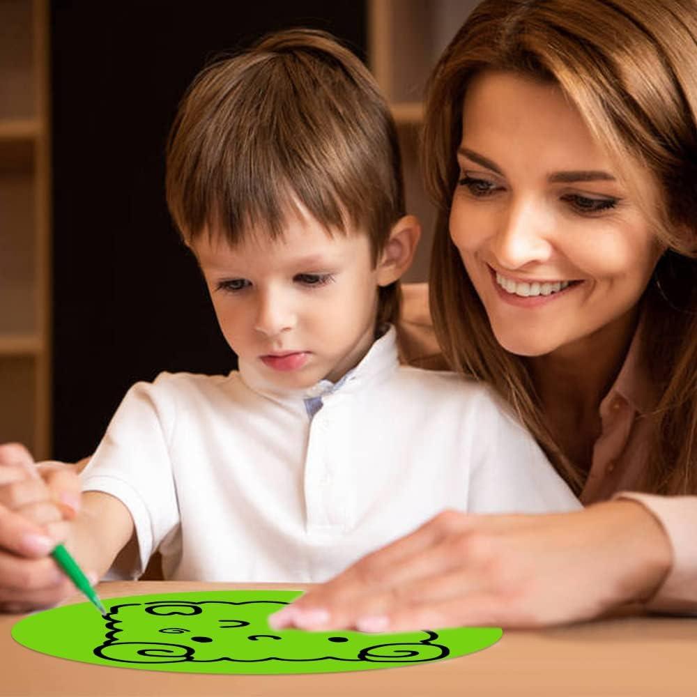 Puntos de Borrado en Seco Kalkehay Verde 12 Piezas 30cm