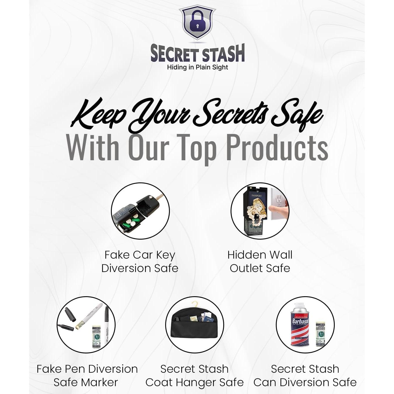 Cinturón de Dinero de Seguridad Cashsafe Mediano Negro