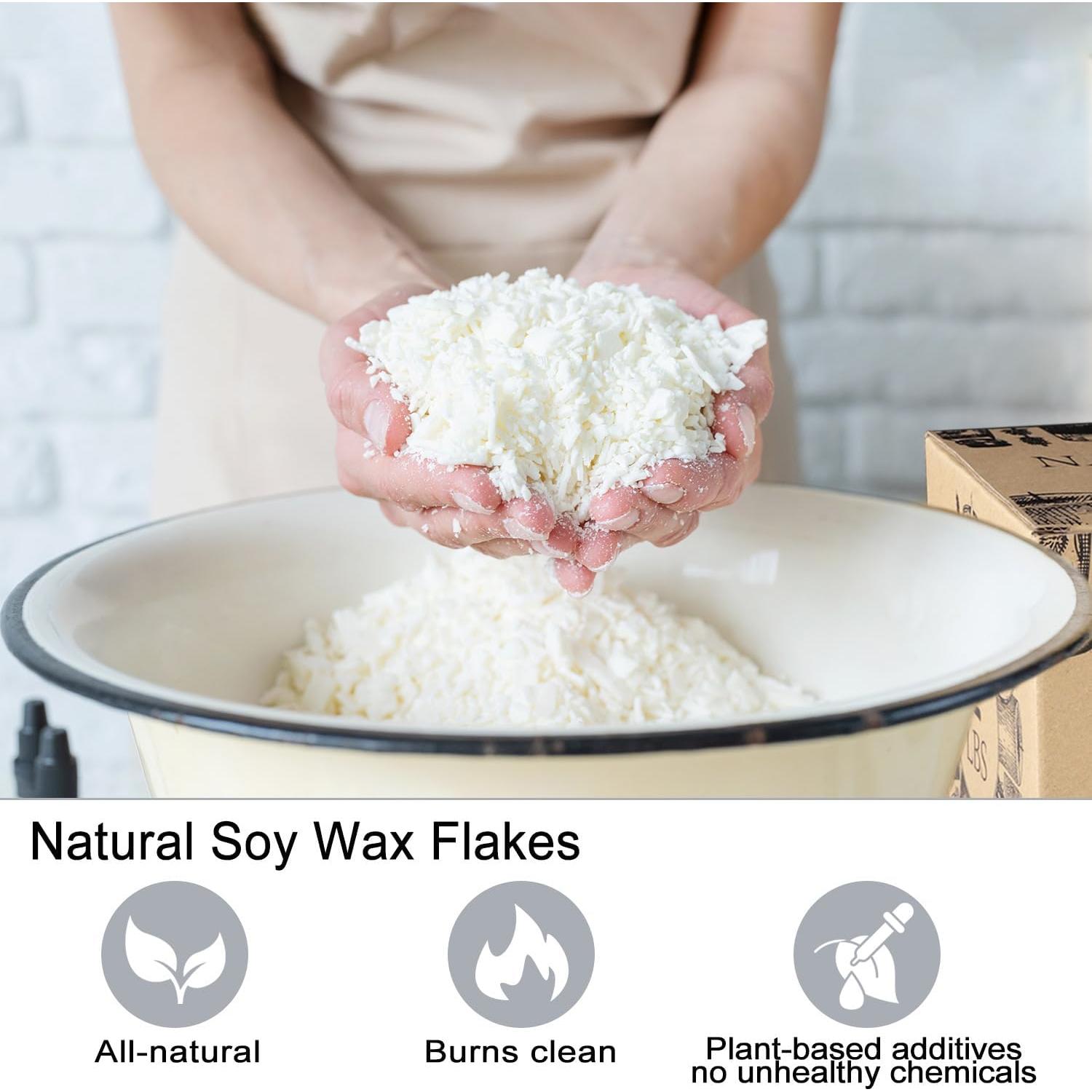 Kit de Fabricación de Velas Wfmolcand 0.91 kg con Olla y Termómetro