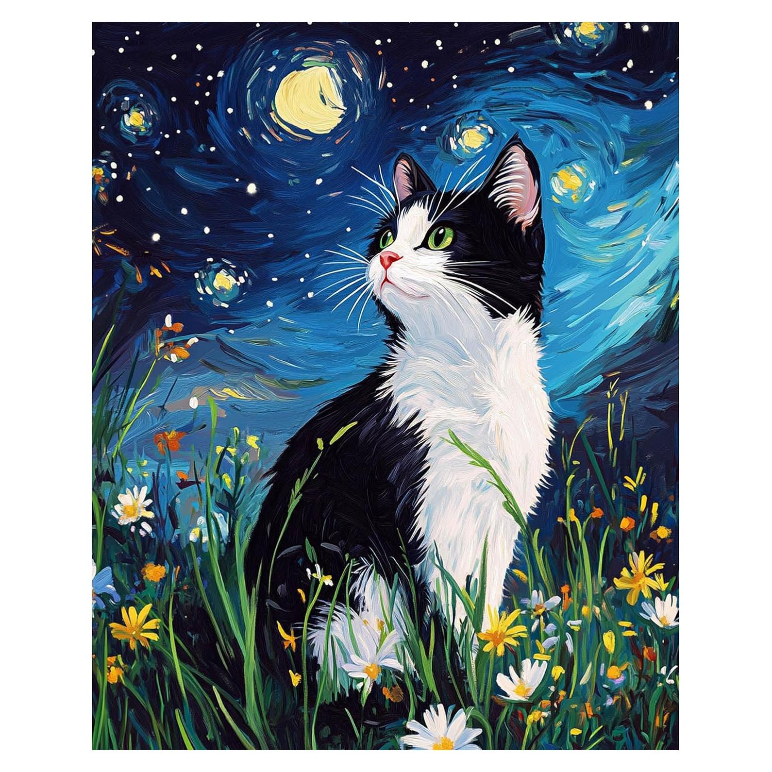 Kit de Pintura por Números Obterie para Adultos 40.64x50.8 cm