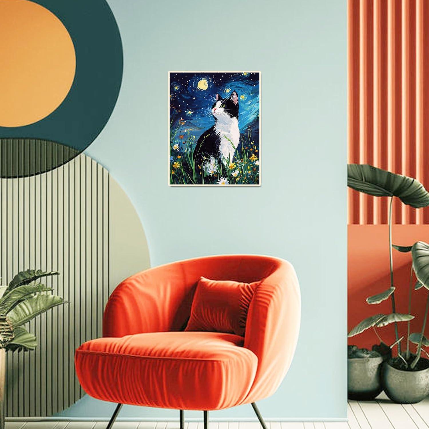 Kit de Pintura por Números Obterie para Adultos 40.64x50.8 cm