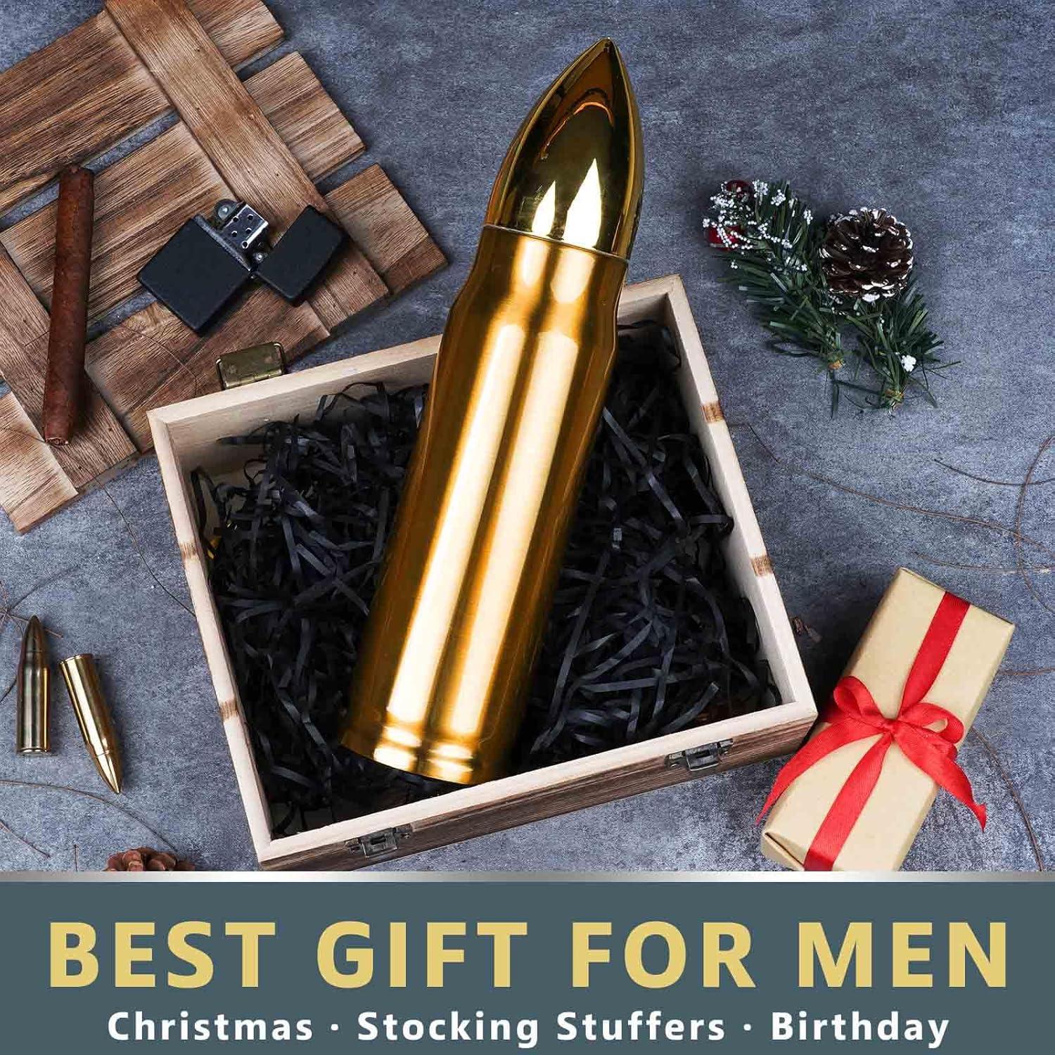 Taza de Cobre Funslive 0.48L para Bebidas Frías y Calientes