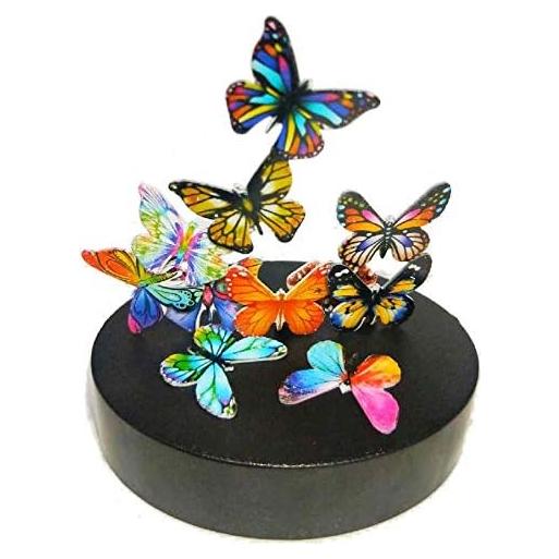 Escultura de Escritorio LICRAFT Mariposas 11 Piezas Antiestrés