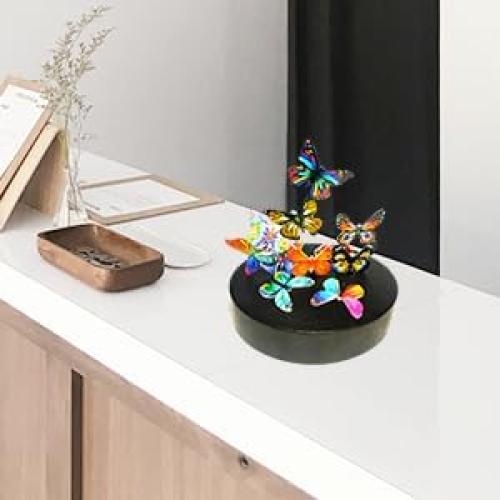 Escultura de Escritorio LICRAFT Mariposas 11 Piezas Antiestrés