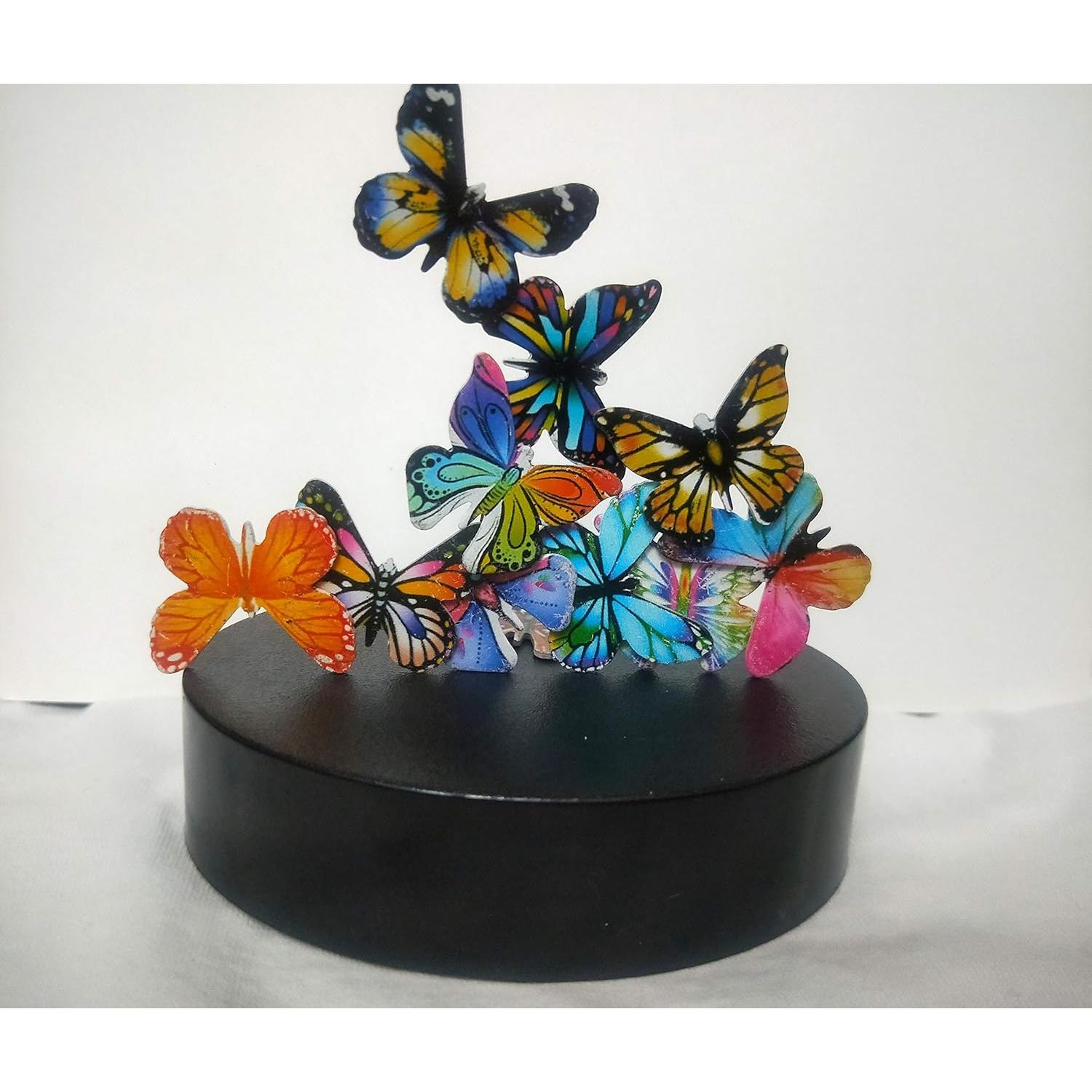 Escultura de Escritorio LICRAFT Mariposas 11 Piezas Antiestrés