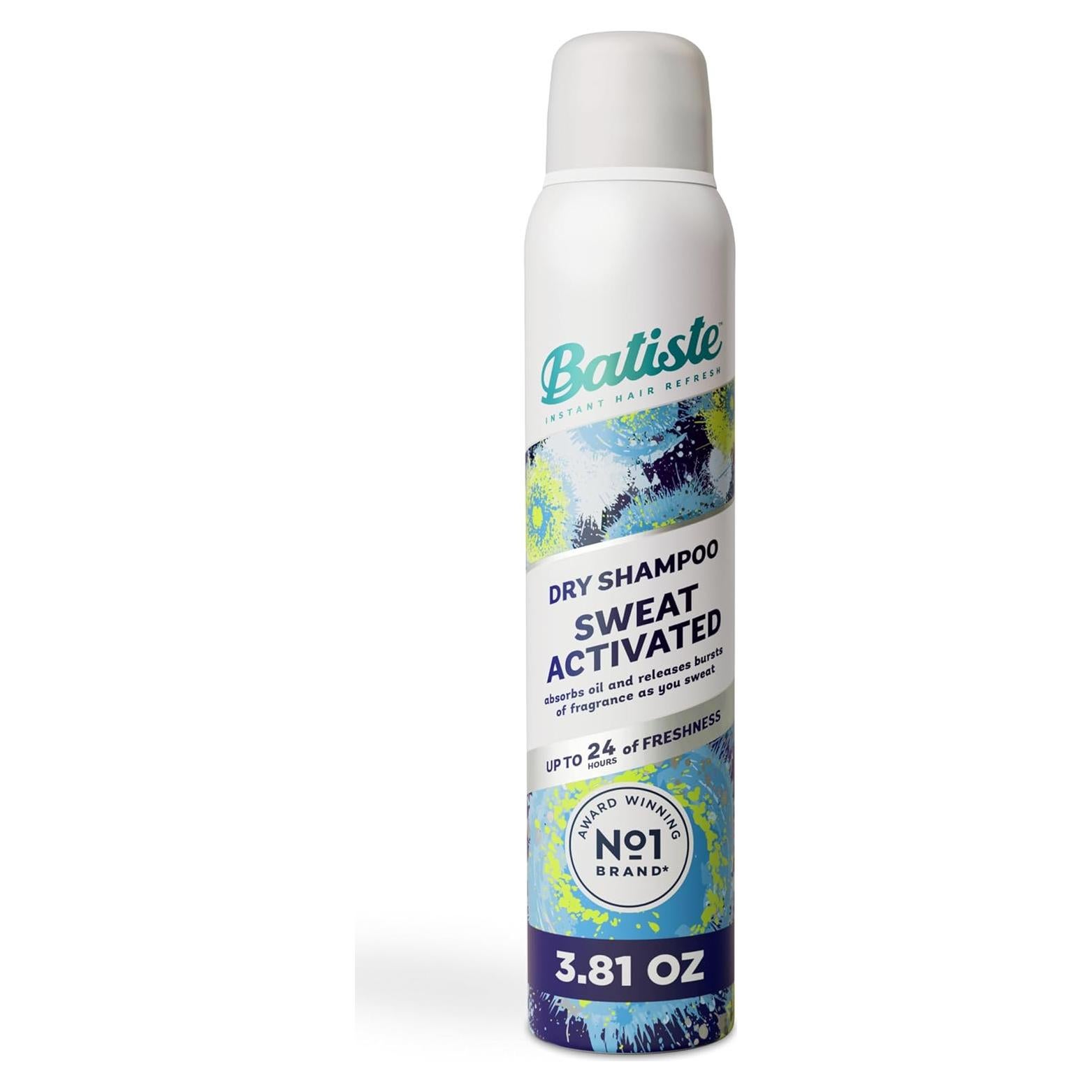 Champú Seco Batiste Activado por Sudor 108 g - Frescura 24h