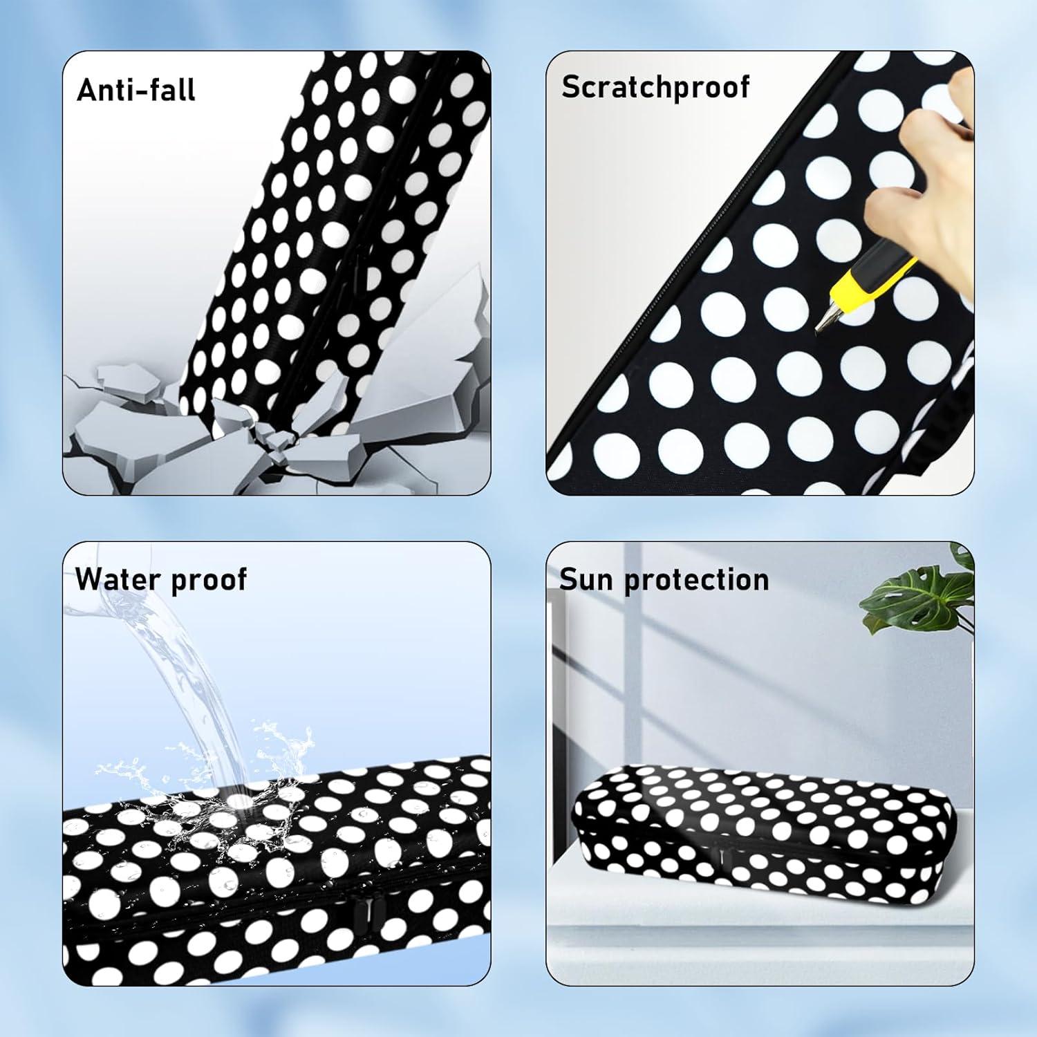 Funda Dura para Cepillo Secador de Cabello Revlon 1.0/Plus 2.0 - Negro