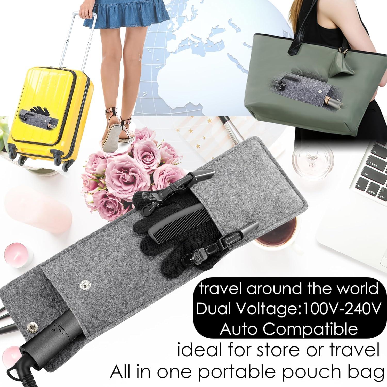 Plancha de Cabello NITION Cerámica Tourmalina 6 Temperaturas